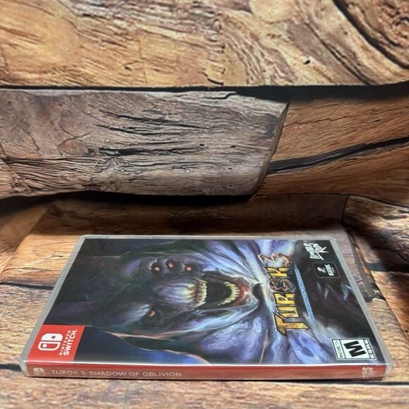 Turok 3 Shadow of Oblivion Nintendo Switch Limited Run Games #237 New Sealed - Picture 3 of 6